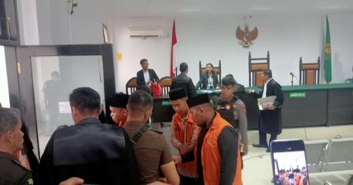 lima Pelaku Kematian Mahasiswa IAIN Hadiri Sidang Dakwaan di Pengadilan Tipikor, Terancam Lima Tahun Penjara