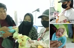 Wanita Asal Lemito, Pohuwato, Melahirkan Bayi Kembar Tiga