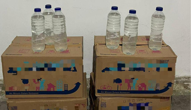 Jelang Idul Adha, Polres Gorontalo Kota Amankan 112 Botol Minuman Beralkohol Cap Tikus