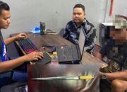 Pria Ngamuk Pakai Badik di Pasar Sentral Kota Gorontalo Ditangkap