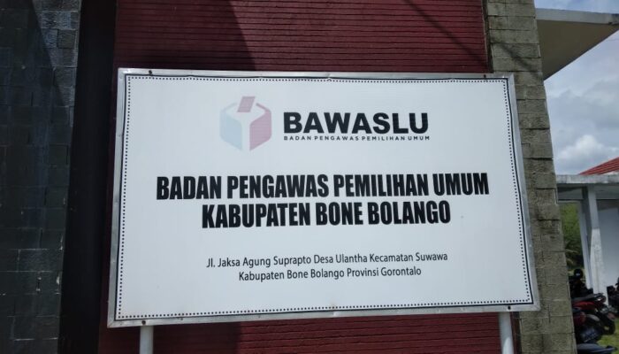 Gugatan Belum Masuk, Bawaslu Bone Bolango Tunggu Laporan Bapaslon IRIS