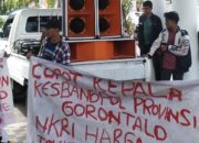 Breaking News: Demo Copot Kepala Kesbangpol Gorontalo, Tuntut Separatis