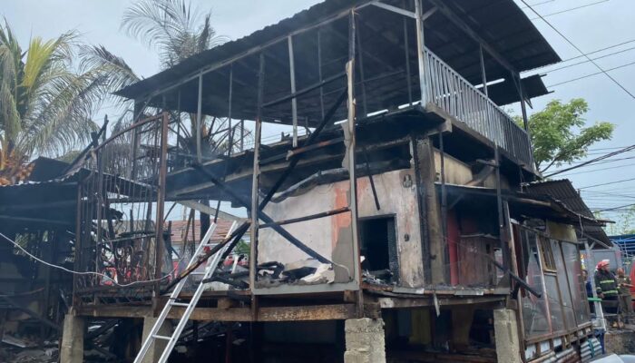 Kronologi Lengkap Kebakaran Warkop di Kota Gorontalo