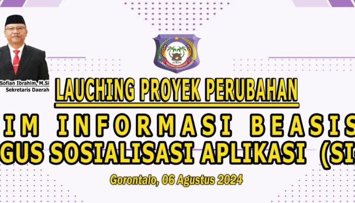 Sah! Biro Pemkesra Gorontalo Luncurkan Aplikasi Online Sistem Informasi Beasiswa D3-S3