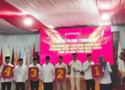 KPU Bonebol Resmi Tetapkan Nomor Urut Empat Pasangan Calon Pilkada 2024