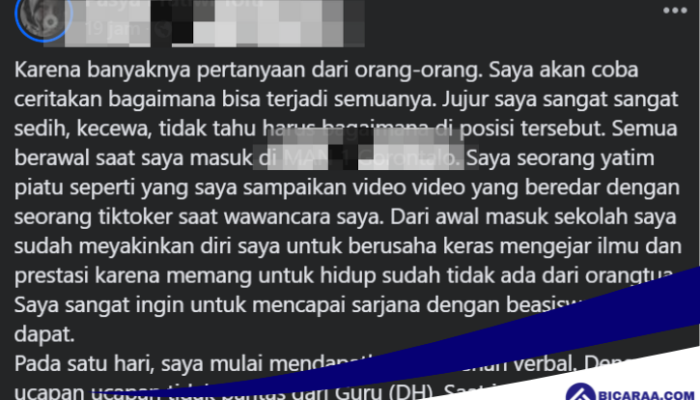 Curhatan Menyedihkan Korban Video Syur di Gorontalo: Yatim Piatu yang Terjebak Ancaman Guru dan Berakhir Dilecehkan