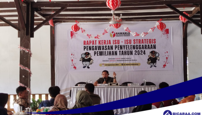 Bawaslu Pohuwato Gelar Rapat Kerja Bahas Isu Strategis Pengawasan Pemilu 2024