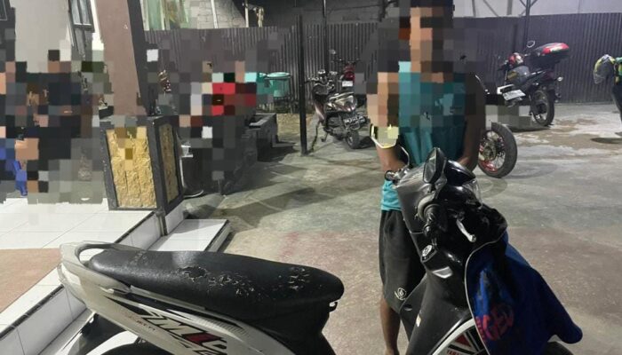 Seorang Pemuda di Kota Gorontalo Curi Sepeda Motor Ditangkap