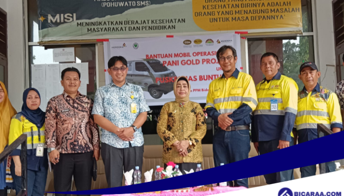 Bantuan Mobil Pani Gold Project Lengkapi Kebutuhan Puskesmas Buntulia