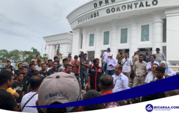 200 Sopir Tronton Demo di Gorontalo, Tuntut Penyelesaian Ratusan Kontainer Terbengkalai