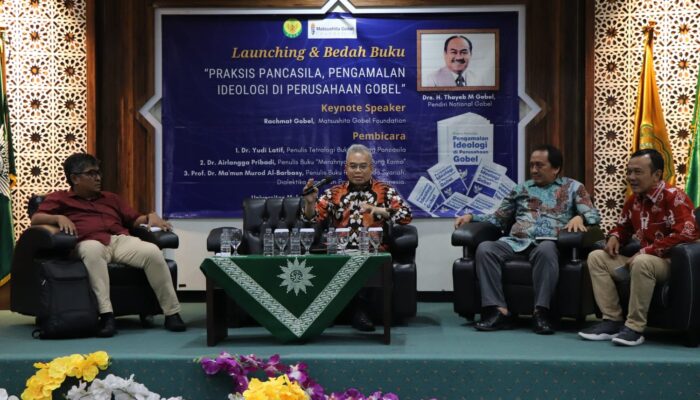 Bincang Buku ‘Praksis Pancasila’ Yudi Latif Puji Thayeb Gobel Sebagai Patriot Progresif Pengamal Pancasila Sejati