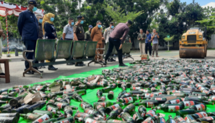 55 Barang Bukti Tindak Pidana Dimusnahkan Kejaksaan Negeri Gorontalo, Termasuk Ganja dan Shabu