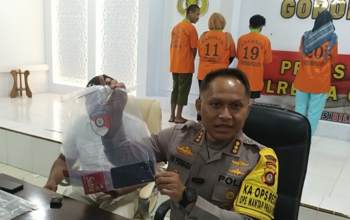 BREAKING NEWS! Polres Gorontalo Kota Tetapkan Tujuh Tersangka Kasus Prostitusi Online, Korban Ada Anak Dibawah Umur