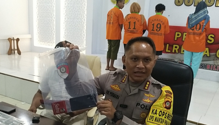 BREAKING NEWS! Polres Gorontalo Kota Tetapkan Tujuh Tersangka Kasus Prostitusi Online, Korban Ada Anak Dibawah Umur