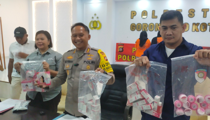 Penjual Skincare Ilegal di Gorontalo Ditangkap, Dua Wanita Terancam 15 Tahun Penjara