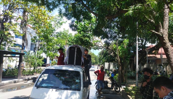 Mahasiswa dan Masyarakat Gorontalo Gelar Aksi Menuntut Penuntasan PETI di Popayato Pohuwato