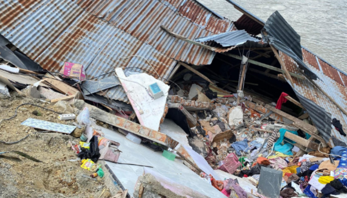 Longsor di Kota Gorontalo, 1 Rumah Ambruk, Ibu Tiga Anak Ditemukan Tewas