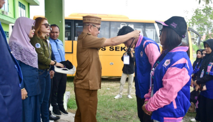 Bupati Pohuwato Lepas Peserta KKN Tematik Unipo Angkatan IV Tahun 2025