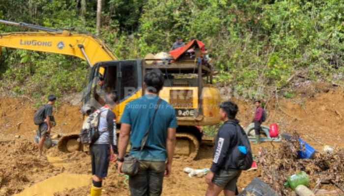 Datangi KM 18, Polres Pohuwato Tindak Lanjuti Keluhan Warga Soal Air Keruh di Popayato