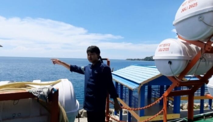 Viral! Seorang Penumpang Kapal Feri Tujuan Gorontalo Lompat Ke Laut