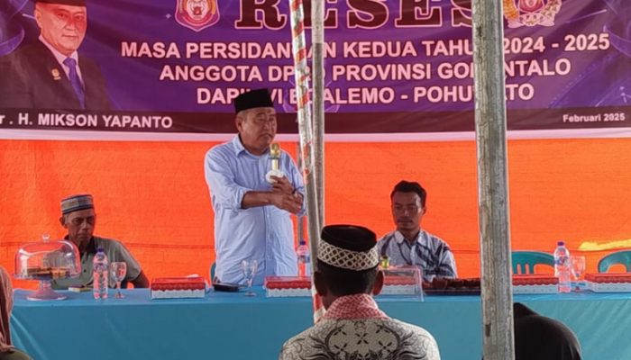 Mikson Yapanto Serap Aspirasi Warga Mootilango Soal Tambang dan Bantuan Perahu