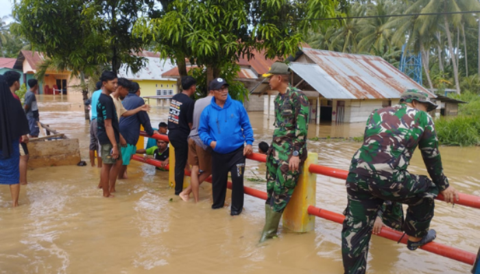 Tanggul Jebol, 3 Desa di Pohuwato Terendam Banjir, 250 Hektare Lahan Petani Rusak