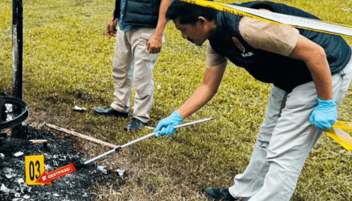 Preman Mabuk Dibekuk Polres Pohuwato Usai Bakar Motor Pedagang Es