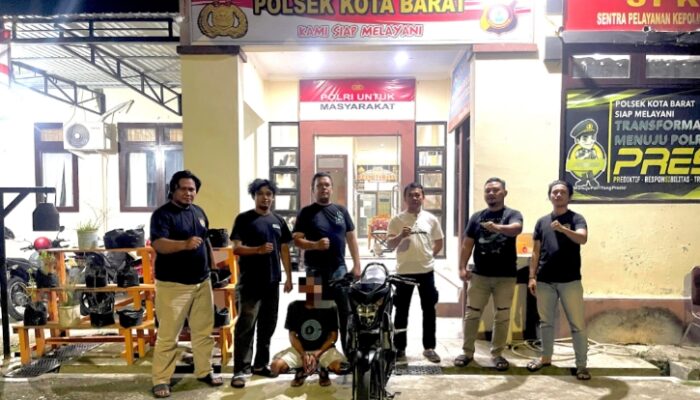 Pelaku Curanmor di Kota Gorontalo Ditangkap, Sepeda Motor Dijual Rp4,9 Juta