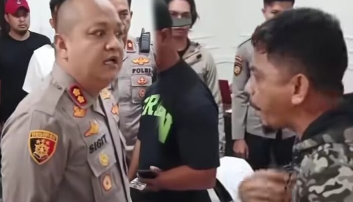 Kapolres Boalemo Debat Panas dengan Penambang Emas Ilegal, Video Viral