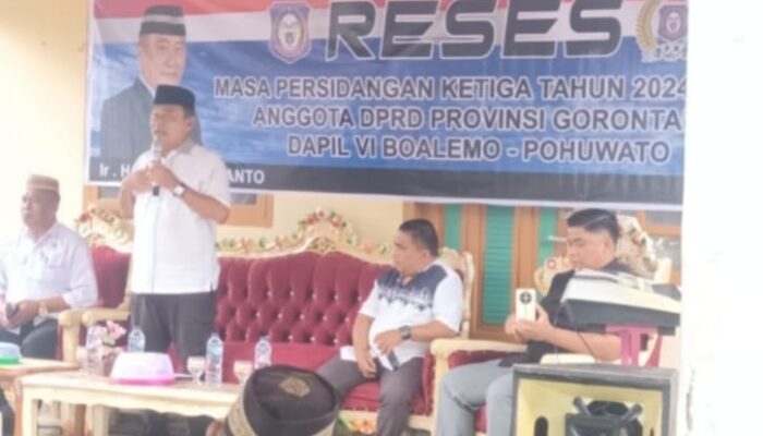 Petani dan Pelaku UMKM Fokus Reses Mikson Yapanto di Desa Talaga Popayato