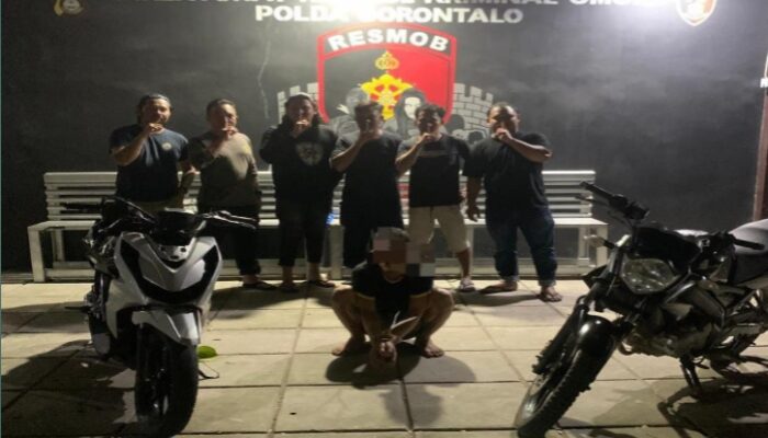 Resmob Otanaha Ungkap Kasus Curanmor Lintas Provinsi, Pelaku Ditangkap