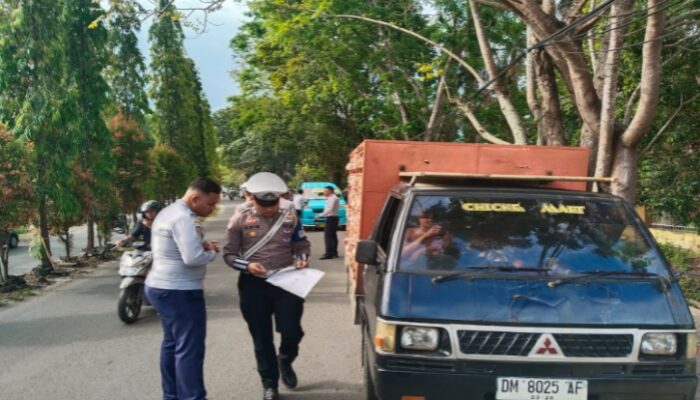 Penertiban Transportasi Kota Gorontalo Fokus Izin dan Kelengkapan Dokumen