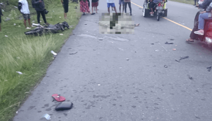 Tabrakan Maut di Boalemo, Pengendara Motor Tewas di Tempat