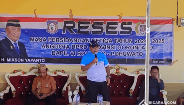 Reses di Towayu, Mikson Yapanto Terima Aspirasi Warga Soal Sumur Bor dan Alsintan
