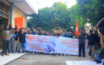 Aliansi Mahasiswa Papua Peringati New York Agreement dengan Aksi Damai