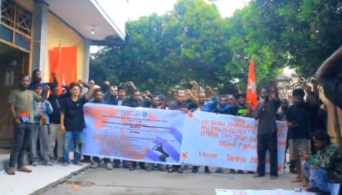 Aliansi Mahasiswa Papua Peringati New York Agreement dengan Aksi Damai