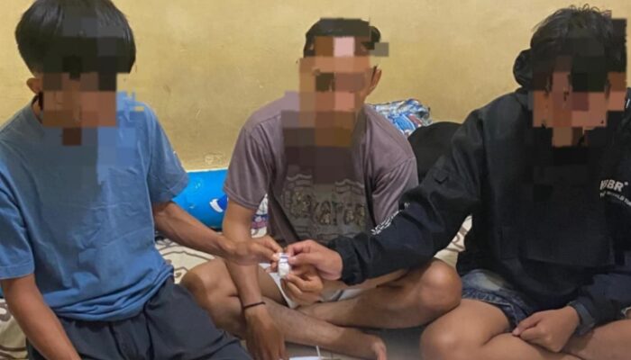 Setelah Kurir Ditangkap, Empat Pemesan Shabu Diciduk, Satu Buron