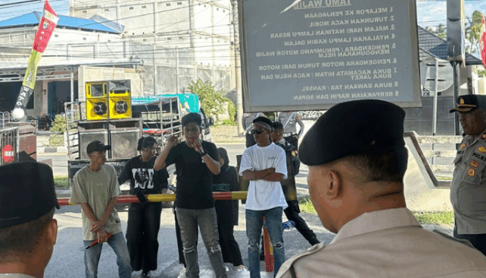Aksi Jilid II Mahasiswa Pohuwato Desak Penertiban Tambang Emas Ilegal