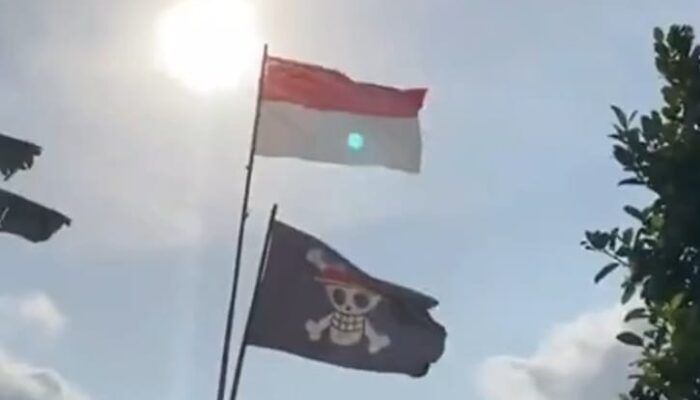 Bendera Bajak Laut One Piece Berkibar di Boalemo, Ini Penjelasan Remaja Pengibarnya