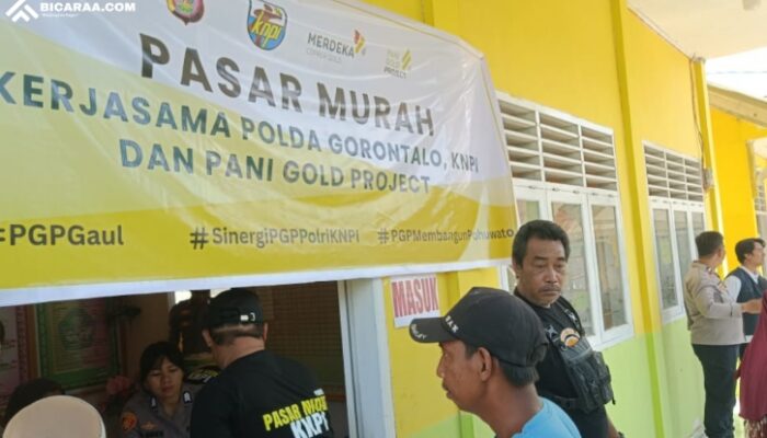 Pani Gold Project Hadirkan Pasar Murah, Warga Pohuwato Rasakan Berkah