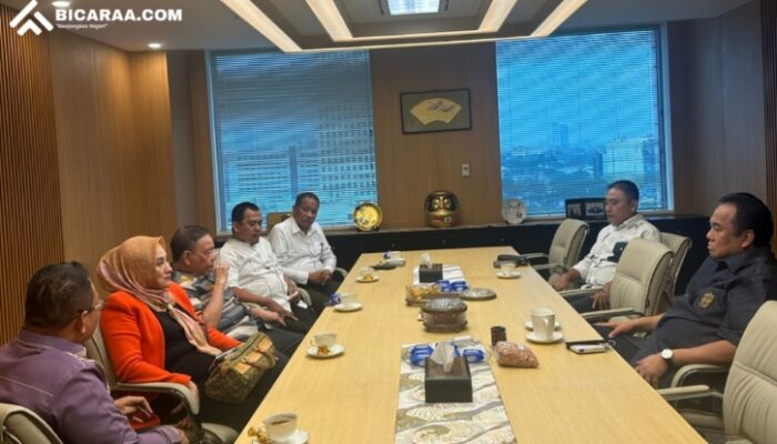 Komisi III DPRD Gorontalo Sampaikan Aspirasi Infrastruktur Kepada Rachmat Gobel