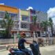Trotoar Depan Mall Gorontalo kini Dipasangi Garis Kuning Larangan Parkir