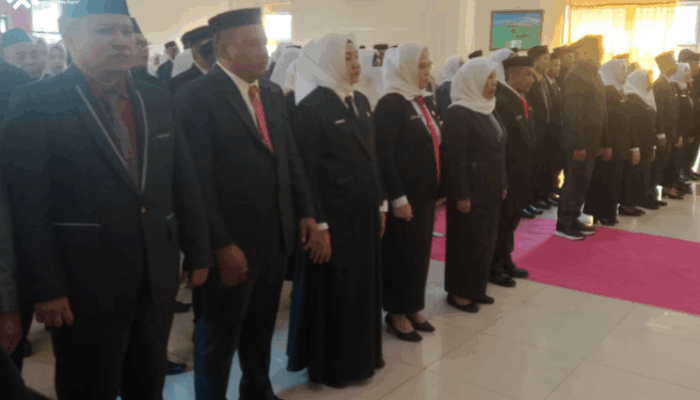 Bupati Saipul Lantik 121 Pejabat Eselon III dan IV Pohuwato