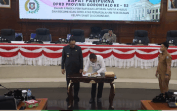 DPRD Gorontalo Desak Pemerintah Sita 21 Ribu Hektare Lahan Sawit