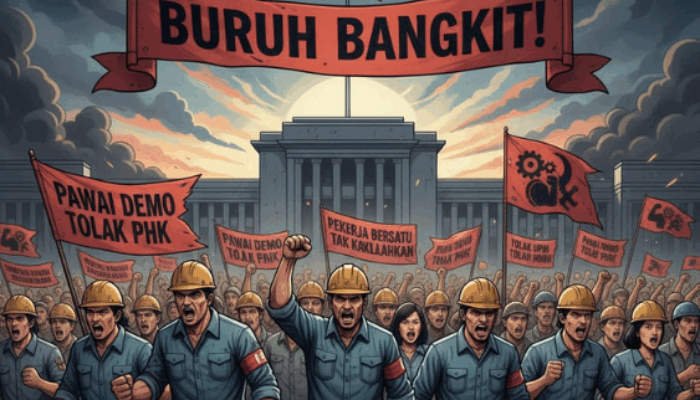 Keadilan Tak Turun dari Langit, Buruh Harus Merebutnya!