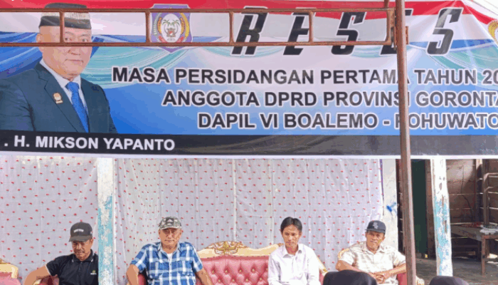 Mikson Yapanto Serap Aspirasi Warga Molosipat Soal Pertanian dan PETI