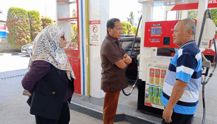 Komisi II DPRD Gorontalo Tinjau SPBU Suwawa, Pastikan BBM Subsidi Tertib
