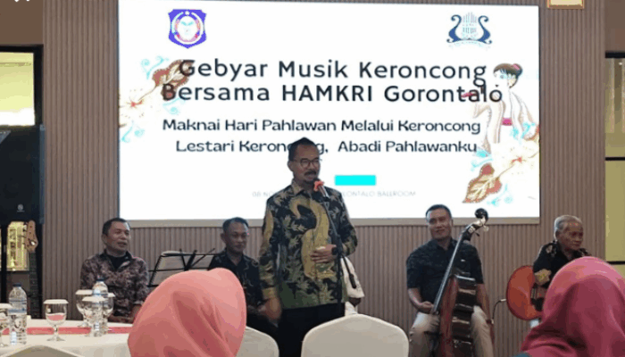 Thomas Mopili Hadiri Gebyar Keroncong HAMKRI, Puji Upaya Pelestarian