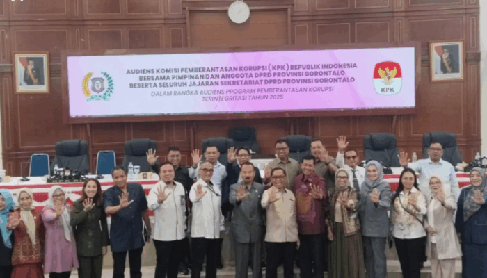KPK dan DPRD Gorontalo Kolaborasi Wujudkan Tata Kelola Tanpa Korupsi