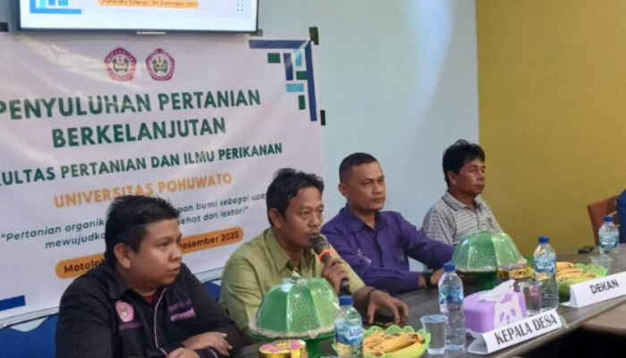 UNIPO Gelar Edukasi Pertanian Organik bagi Petani Motolohu Selatan